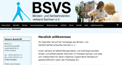 Desktop Screenshot of bsv-sachsen.de